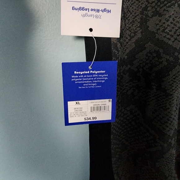 NWT JoyLab Leggings Womens XL High-Rise 7/8-Length - Picture 3 of 4